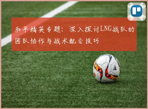 和平精英专题：深入探讨LNG战队的团队协作与战术配合技巧